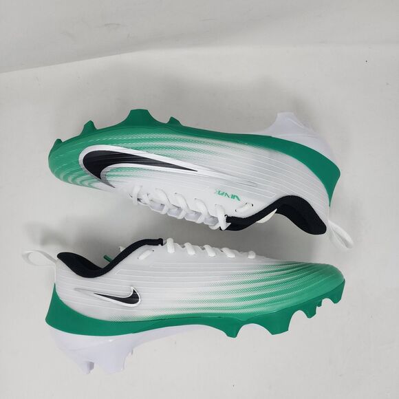 Nike Vapor Speed 3 Football Cleats Mens 8 White Stadium Green Performance Shoes - Picture 4 of 8